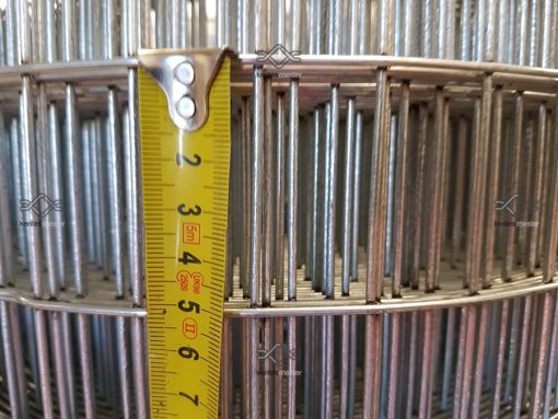 Erős horganyzott fém kerítésháló, drótkerítés 50,8 x 25,4 mm szemmérettel, 25 méteres árak