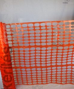 Ideiglenes gyors kerítés műanyag narancssárga