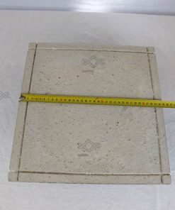 Kúpos beton fedkő pillérre 35x35 cm szürke ár