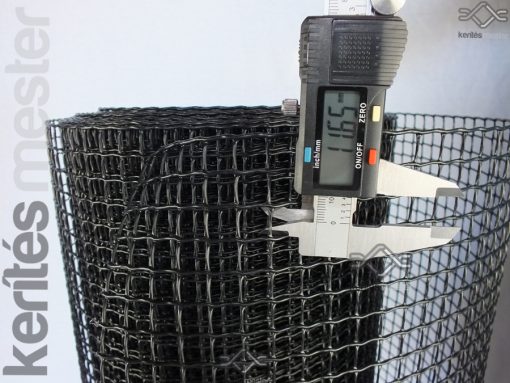Kerti térelválasztó műanyag négyszögletes rács 10 x 10 mm