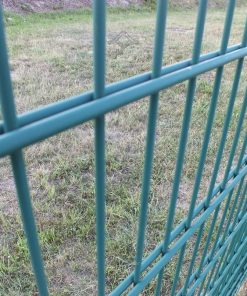 Táblás biztonsági kerítés 8-6-8 mm, Horganyzott + Ral 6005 zöld szín